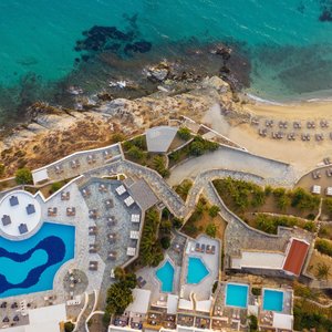 Pool & Beach Aerial