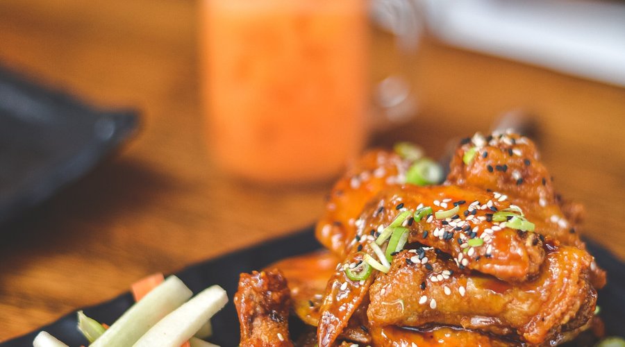 Sesame Maple Sriracha Wings