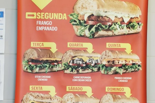 SUBWAY, Senhor do Bonfim - Comentários de Restaurantes & Fotos