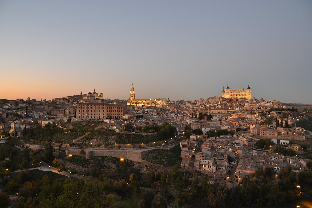 Atardecer en Toledo desde el Valle