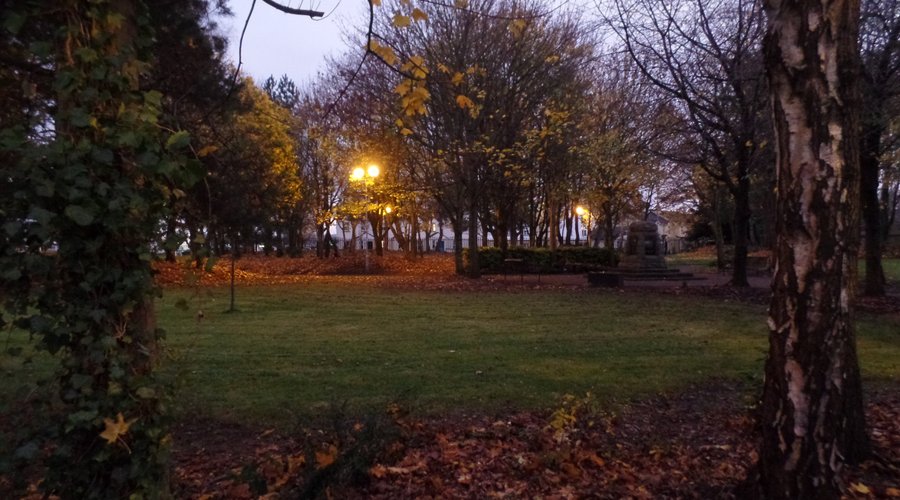 Its a small park.
