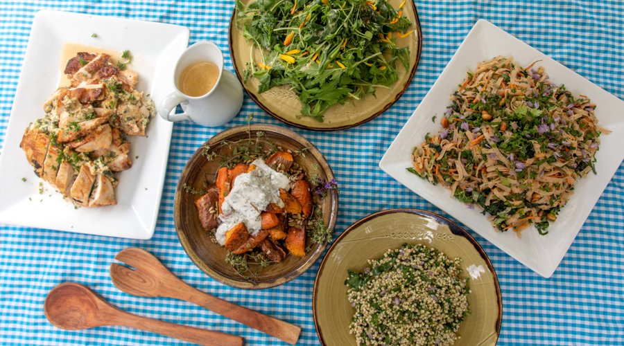 The River Valley Kitchen serves fresh, farm-to-table food, made with seasonal produce from River Valley Acres.