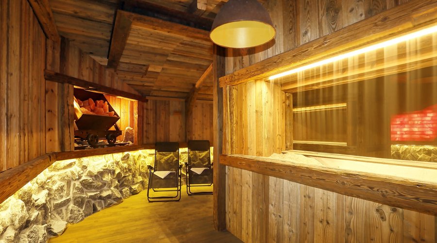 Salzmühle im SPA Bereich