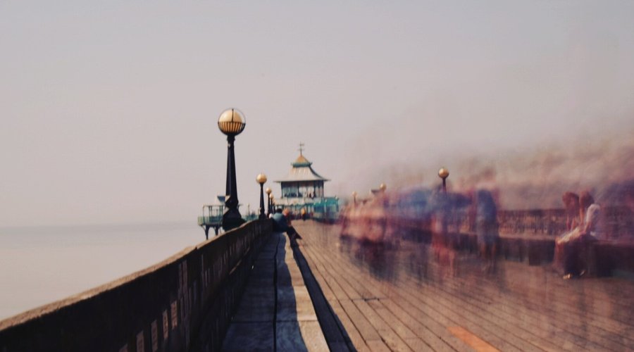 A short drive to the next junction to see Clevedon pier  