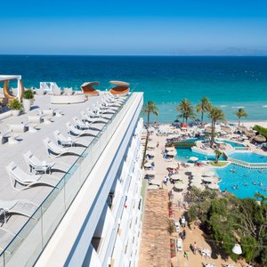 Sky Bar Romanov and main swimming pool