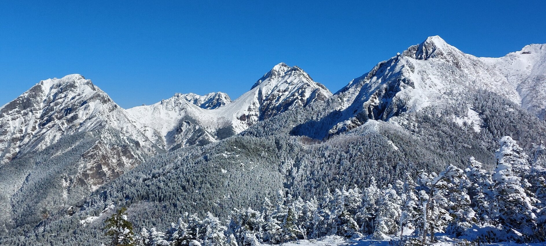 Mt. Amigasa and Mt. Nishi-dake route | THE JAPAN ALPS