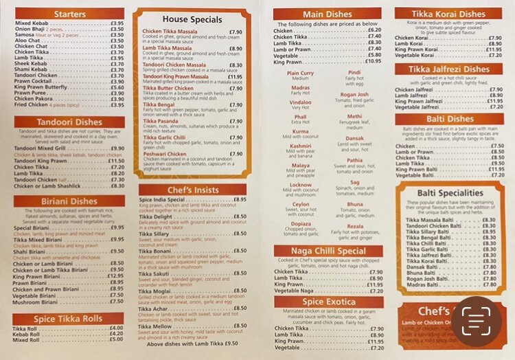 SPICE INDIA, Blandford Forum - Updated 2024 Restaurant Reviews, Photos ...