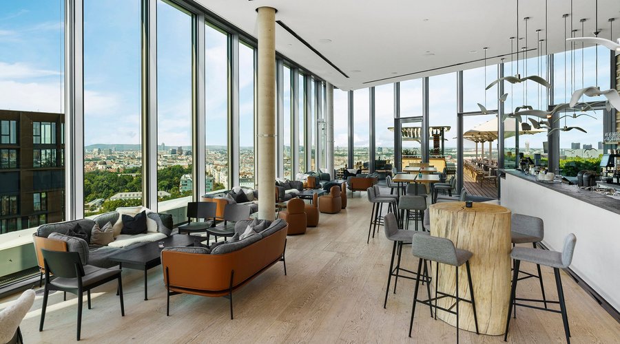 Aurora Rooftop Bar Indoor