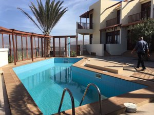 Piscina y playa