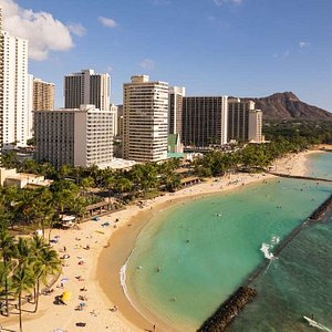 Aston Waikiki Circle Hotel in Oahu, image may contain: City, Condo, Urban, Summer