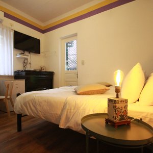 Double room with private garden