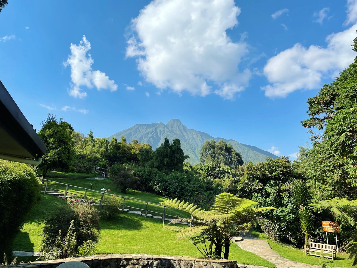 Mountain Sabinyo View|Breathtaking Rwanda Honeymoon Safari