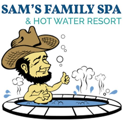 SAM'S FAMILY SPA HOT WATER RESORT DESERT HOT SPRINGS CA RESTAURANT WARE PLATE 