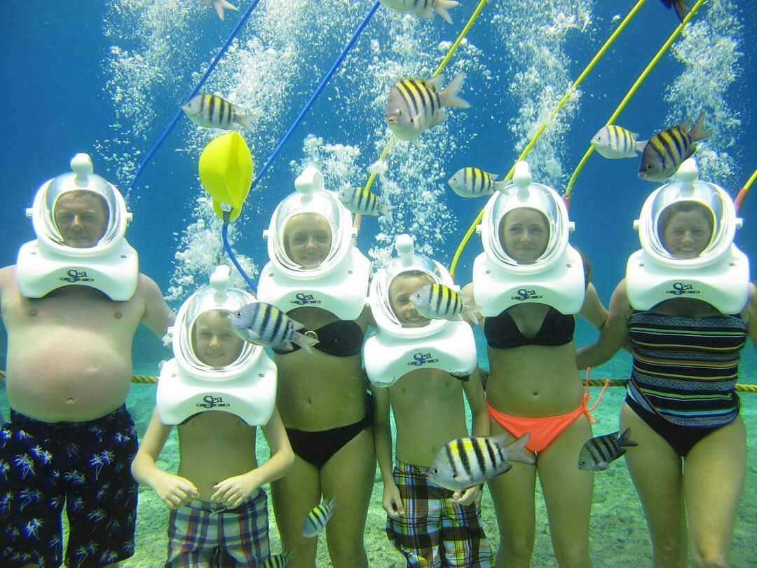 sea trek curacao underwater walking tour willemstad tours