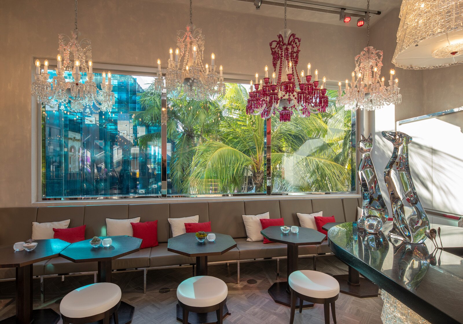 Baccarat Boutique BBar Lounge Miami Design District Picture of