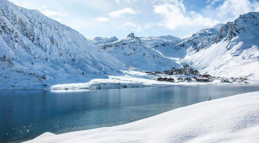 Tignes l'hiver