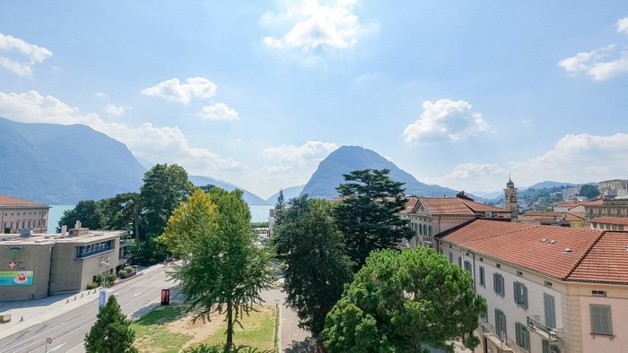 Lugano, Switzerland. 29th Nov, 2020. General view of Monte Bré