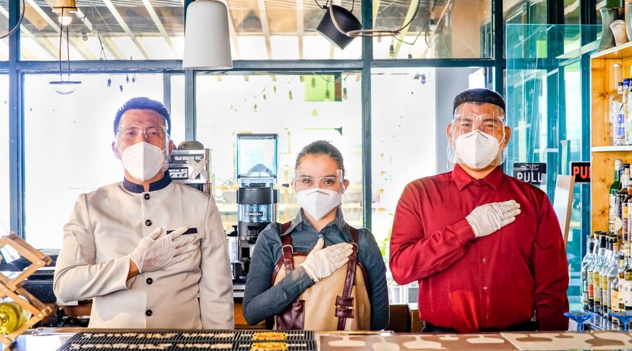 Fully Vaccinated Food & Beverage team