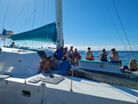 Catamaran Cruise, Open Bar, Food and Snorkeling | Roatan, Honduras