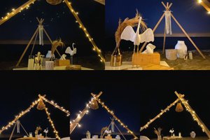 حمام السباحة والشاطئ