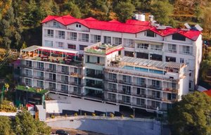 Indraprastha Spa Resort in Dharamsala, image may contain: Hotel, Resort, City, Condo