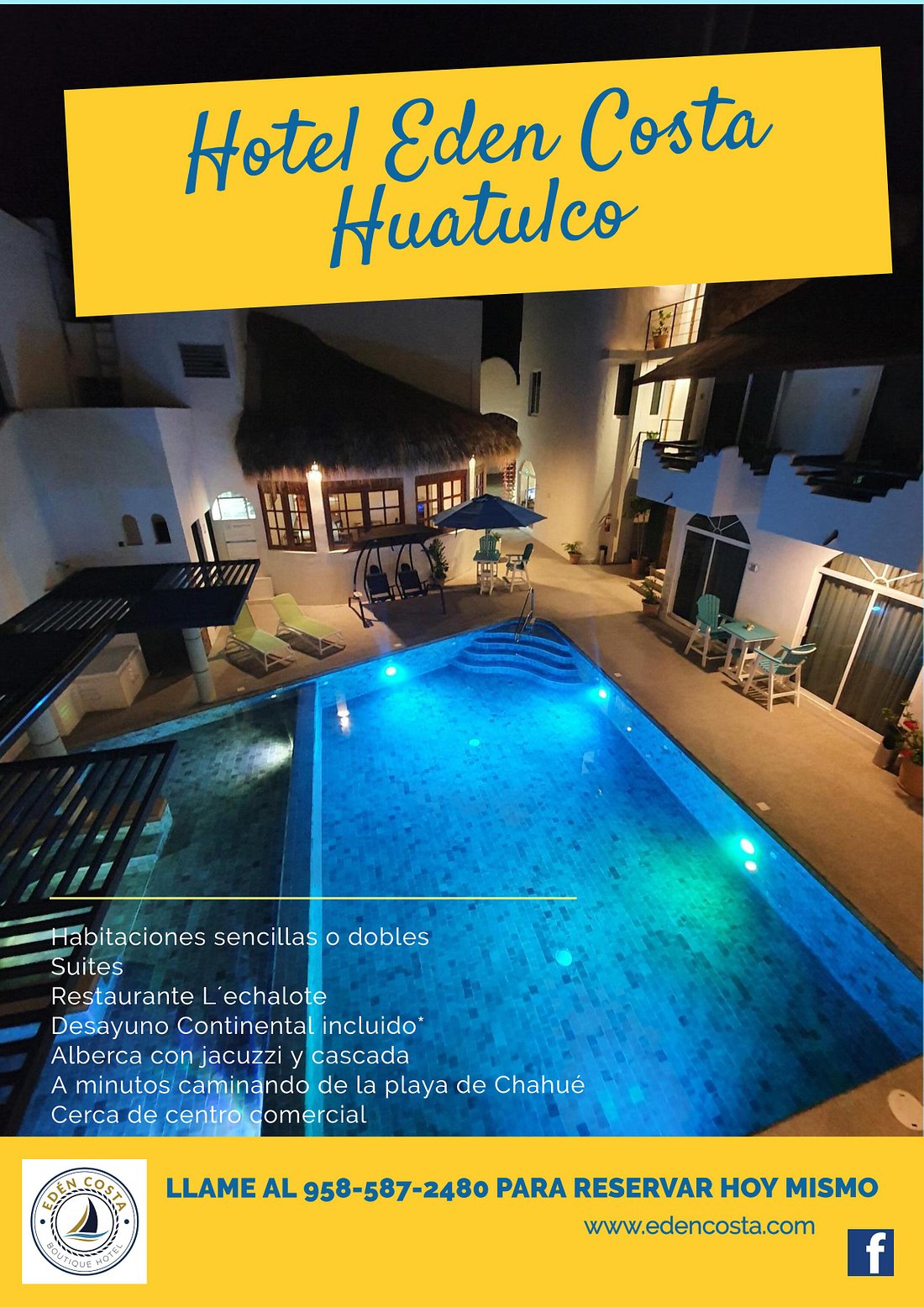 Hotel Boutique Eden Costa (Huatulco, Mexique) : tarifs 2023 et 26 avis
