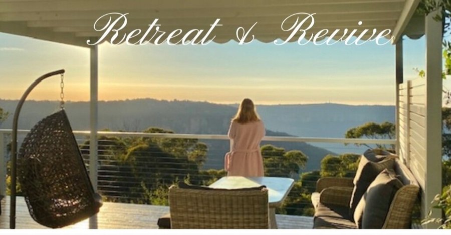 On the deck of Sterling Manor - perfect romantic couples retreat, sleeps up to 5 guests