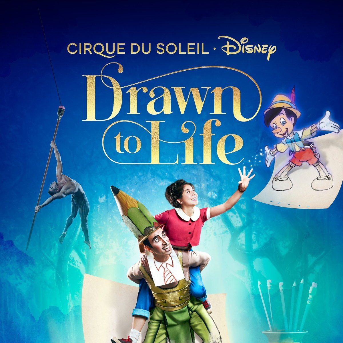 New Show Cirque du Soleil Drawn to Life (Florida City) 2023 Lo que