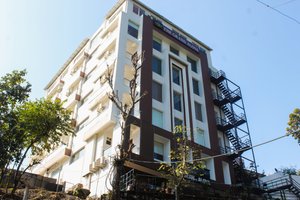 Kamay The Grand Alova in Rishikesh, image may contain: City, High Rise, Hotel, Apartment Building