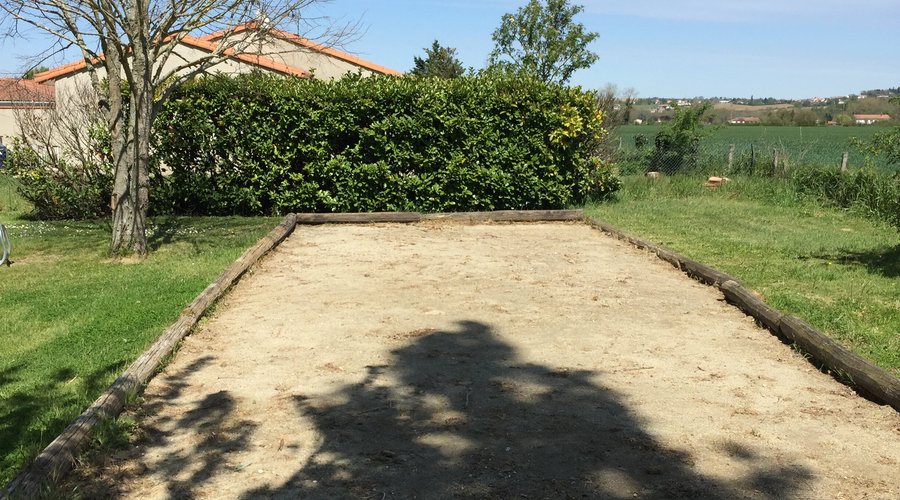 Le boulodrome pour des moments conviviaux
