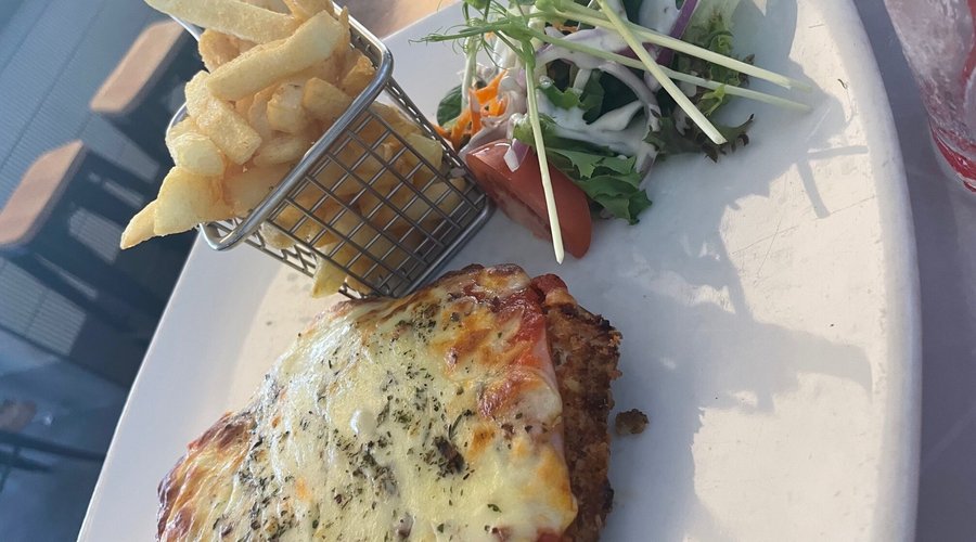 Chicken parmy