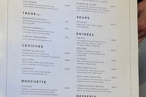 Menú