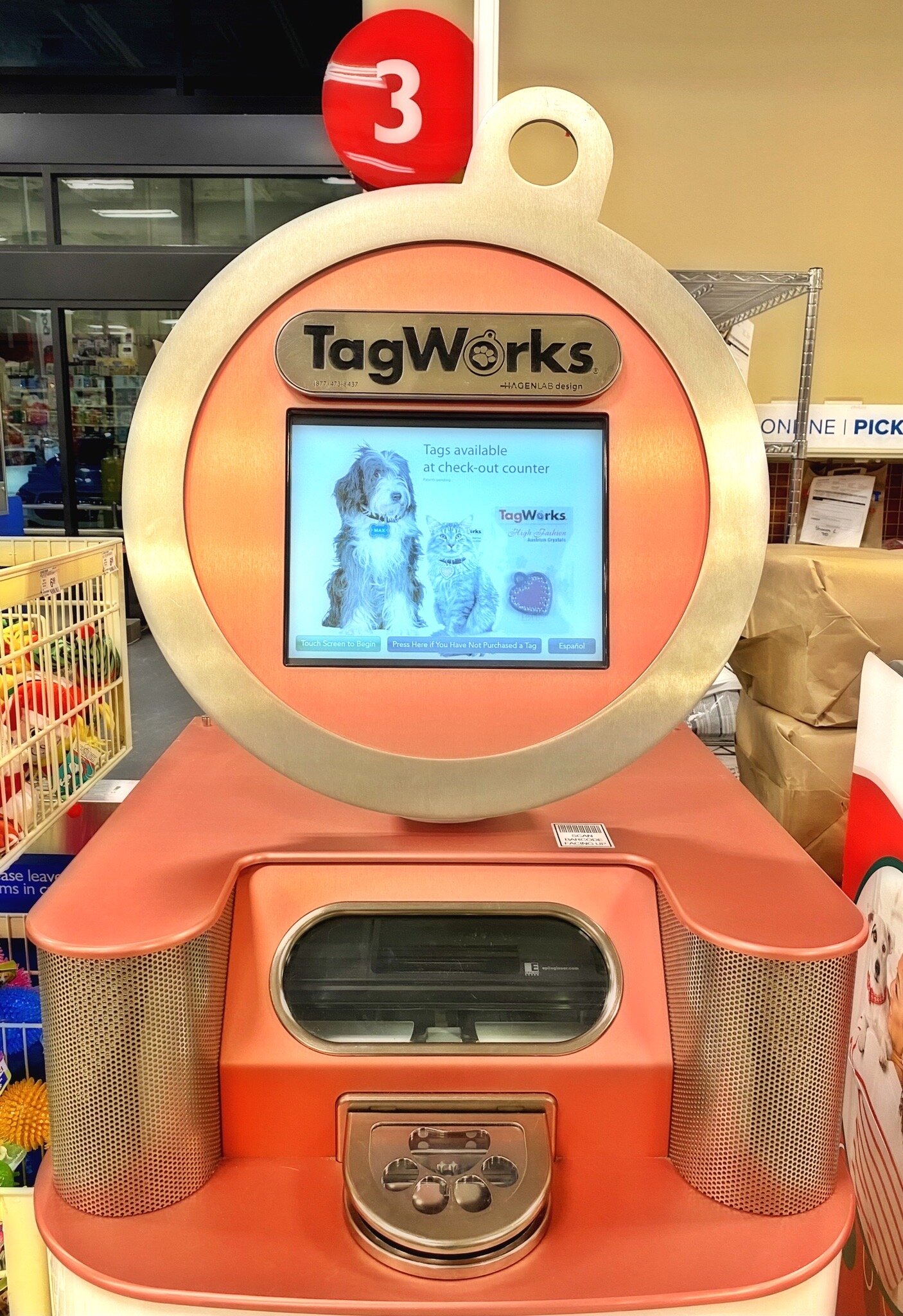 Petsmart tagworks sales