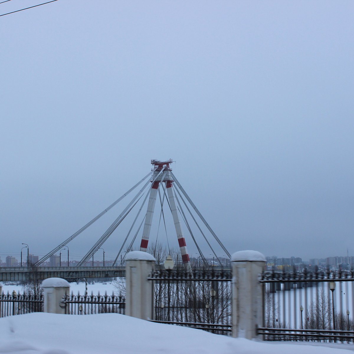 вантовый мост в череповце