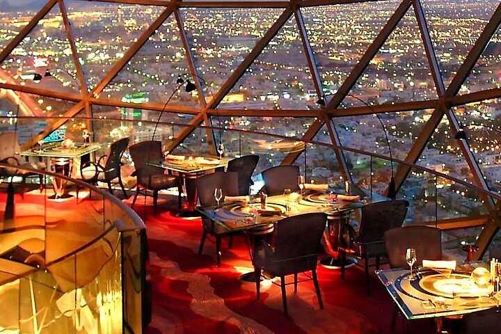 2023 Dining in Riyadh at The Globe Restaurant with Pick Up