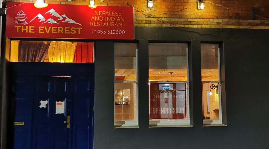 Outside of restaurant