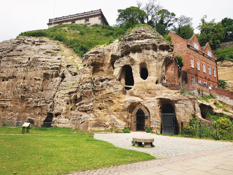 Nottingham Caves at Nottingham Castle