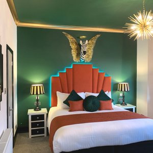 Boutique décor in the newly refurbished Torre Suite
