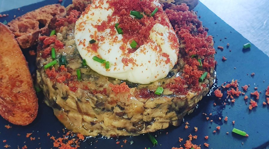 Tartar de setas