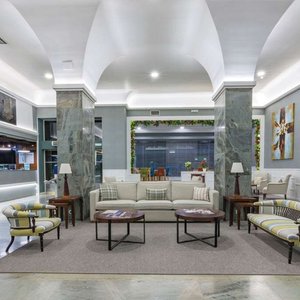 Hotel lobby