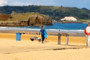 Piscina y playa