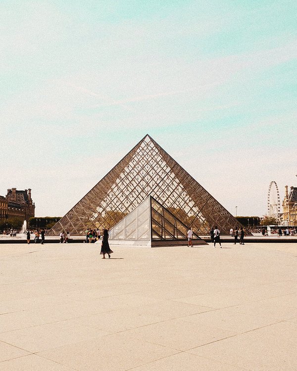 The Louvre Museum in Paris France
