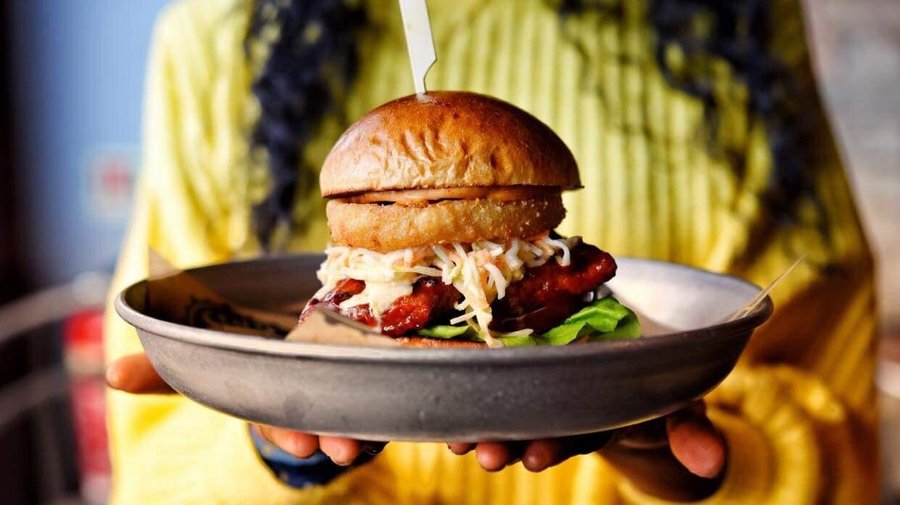 Stop! It's burger time!
One of our bestsellers- Rib-o!