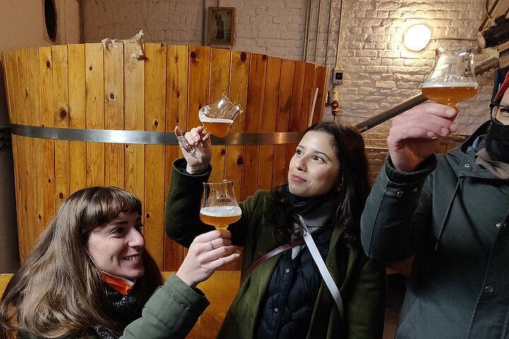 beer walking tour brussels