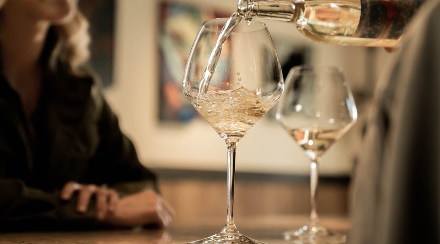 on-site wine and beer tasting rooms