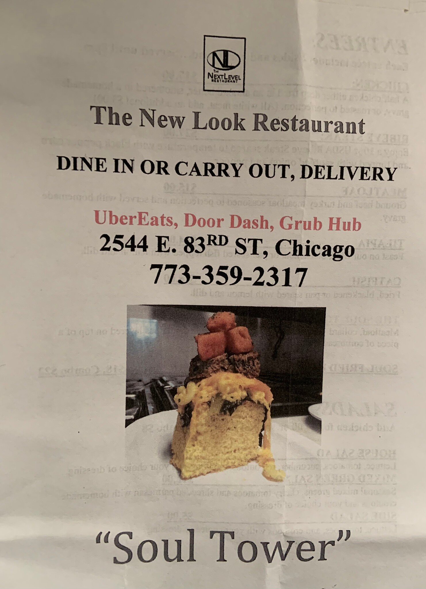 New look deals restaurant chicago