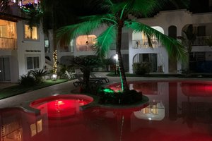Piscine et plage