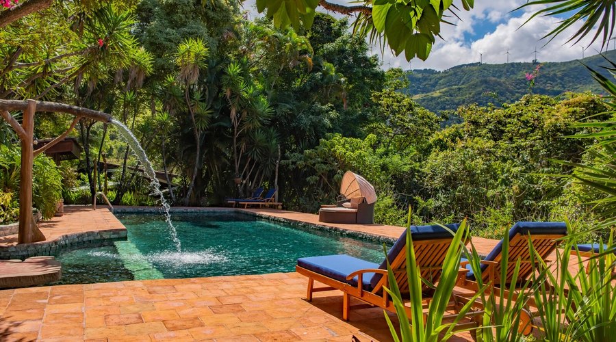 Pool area