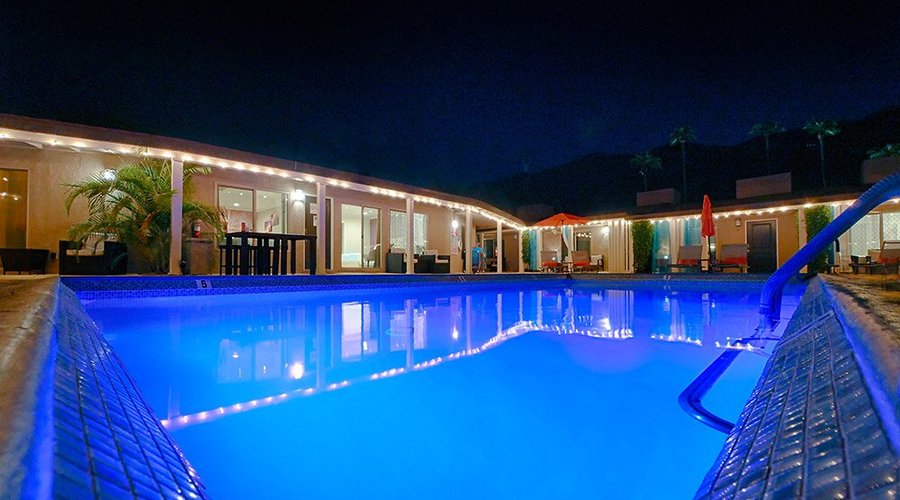 Our pool is open 24 hours 