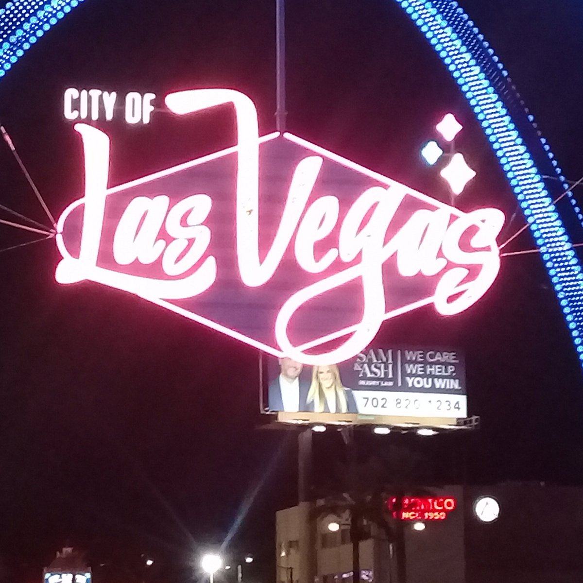 Attractions 360° on X: Almost done! The New Downtown Las Vegas Gateway Arch.  Located next to Stratosphere Tower.  / X